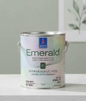 Emerald Exterior Acrylic Latex Paint